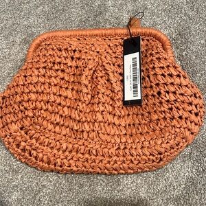 NWT clutch woven